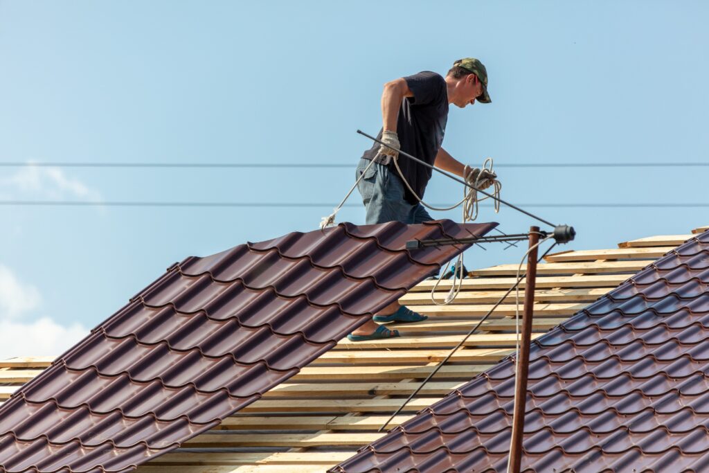 new roof install